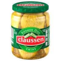 Claussen Kosher Dill Pickle Chips - 20 Fluid ounce 