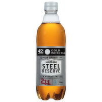 Steel Reserve Beer, Lager, High Gravity - 42 Fluid ounce 