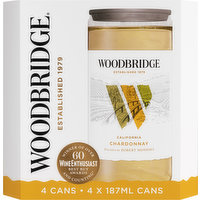 Woodbridge Chardonnay, California - 4 Each 
