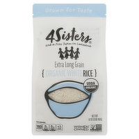 4Sisters White Rice, Organic, Extra Long Grain - 32 Ounce
