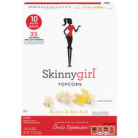 Skinnygirl Popcorn, Butter & Sea Salt, Mini Bags - 15 Ounce 