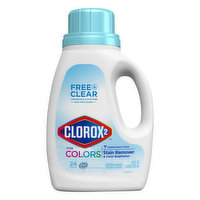 Clorox 2 Stain Remover & Color Brightener, Free & Clear, for Colors - 33 Ounce 