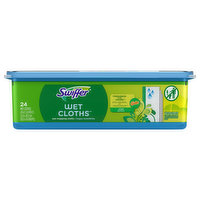 Swiffer Wet Mopping Cloths, with Gain Scent - 24 Each 