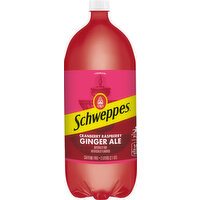 Schweppes Ginger Ale, Caffeine Free, Cranberry Raspberry