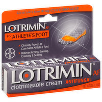 Lotrimin Clotrimazole Cream, for Athlete's Foot, Antifungal - 1.1 Ounce 