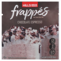 Hills Bros. Frappes Chocolate Espresso Cafe Style Drink Mix - 2.25 Ounce 