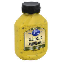 Silver Spring Mustard, Jalapeno, Spicy - 9.5 Ounce 