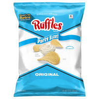 Ruffles Potato Chips, Original, Party Size - 13 Ounce