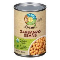 Full Circle Market Garbanzo Beans - 15.5 Ounce 