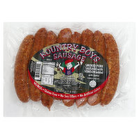 Kountry Boys Sausage, Pork, Smoked, with Venison Added - 24 Ounce