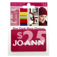 Jo-Ann Gift Card, $25 - 1 Each 