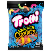 Trolli Gummi Candy, Sour Brite Crawlers - 5 Ounce 