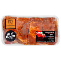 Hormel Seasoned Country Style Pork Ribs, Combo - 1.75 Pound 