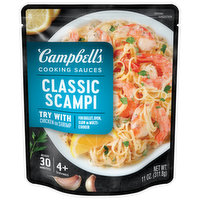 Campbell's Cooking Sauces, Classic Scampi - 11 Ounce 