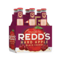 Redds Hard Apple Ale, Black Cherry - 6 Each 