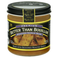 Better Than Bouillon Garlic Base, Premium, Roasted - 8 Ounce 
