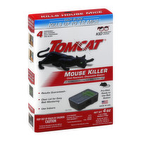 TOMCAT Mouse Killer, Child Resistant, Disposable Station - 4 Each 