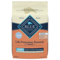 Blue Buffalo Food For Puppies, Natural, Chicken and Brown Rice Recipe, Large Breed Puppy - 15 Pound 