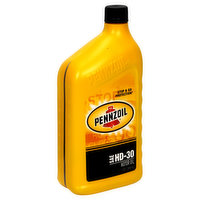 Pennzoil Motor Oil, SAE HD-30 - 1 Quart