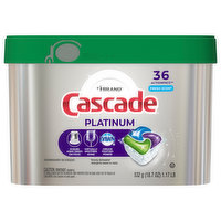 Cascade Dishwasher Detergent, Fresh Scent, ActionPacs - 36 Each