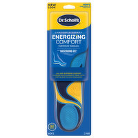 Dr. Scholl's Everyday Insoles, with Massaging Gel, Energizing Comfort, Men's, Shoe Sizes 8-14