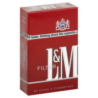 L M Cigarettes, Filter - 20 Each 