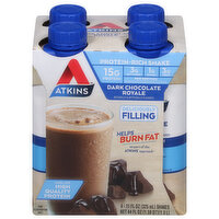 Atkins Protein Shake, Dark Chocolate Royale