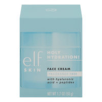e.l.f. Face Cream, Holy Hydration, Fragrance Free - 1.7 Ounce 