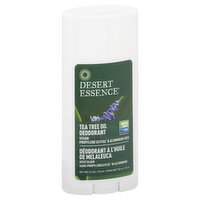 Desert Essence Deodorant, Tea Tree Oil - 2.5 Ounce 