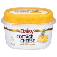 Daisy Cottage Cheese, with Pineapple, 4% Milkfat Minimum - 6 Ounce 