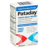 Pataday Twice Daily Relief - 0.17 Fluid ounce 