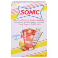 Sonic Drink Mix, Zero Sugar, Strawberry Lemonade - 6 Each 