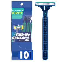 Gillette Sensor2 Plus Pivoting Head Men's Disposable Razors