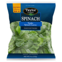 Taylor Farms Spinach - 9 Ounce
