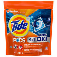 Tide Detergent, 4 in 1 with Ultra Oxi, Pacs