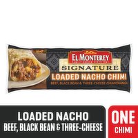 El Monterey Chimichangas, Loaded Nacho - 4.8 Ounce 