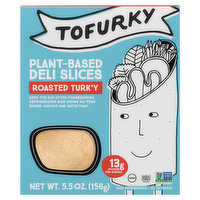 Tofurky Deli Slices, Plant-Based, Roasted Turk'y - 5.5 Ounce 