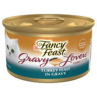 Fancy Feast Gravy Wet Cat Food, Gravy Lovers Turkey Feast in Roasted Turkey Flavor Gravy