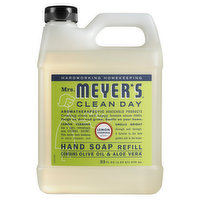 Mrs. Meyer's Hand Soap Refill, Lemon Verbena Scent - 33 Fluid ounce 