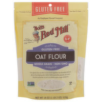 Bob's Red Mill Oat Flour, Gluten Free, Whole Grain - 18 Ounce 