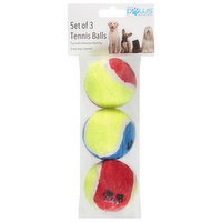 Blue Paws Tennis Balls, Set of 3 - 3 Each 