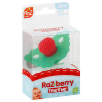 RaZbaby Teether, Raz-Berry, Silicone, Soft - 1 Each 