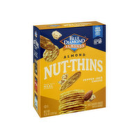 Blue Diamond Nut-Thins - Rice Crackers Snacks with Almonds, Pepper Jack Cheese - 4.25 Ounce 