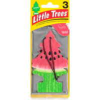 Little Trees Air Freshener, Watermelon - 3 Each 