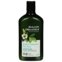 Avalon Organics Conditioner, Tea Tree, Scalp Treatment - 11 Ounce 
