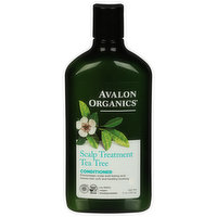 Avalon Organics Conditioner, Tea Tree, Scalp Treatment - 11 Ounce