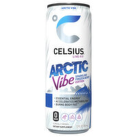 Celsius Energy Drink, Arctic Vibe - 12 Fluid ounce 