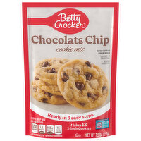 Betty Crocker Cookie Mix, Chocolate Chip - 7.5 Ounce 