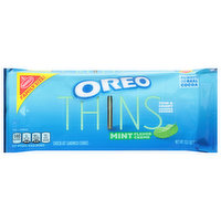 Oreo Chocolate Sandwich Cookies, Mint Flavor Creme, Family Size - 13.1 Ounce 