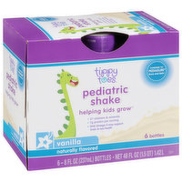 Tippy Toes Pediatric Shake, Vanilla - 6 Each